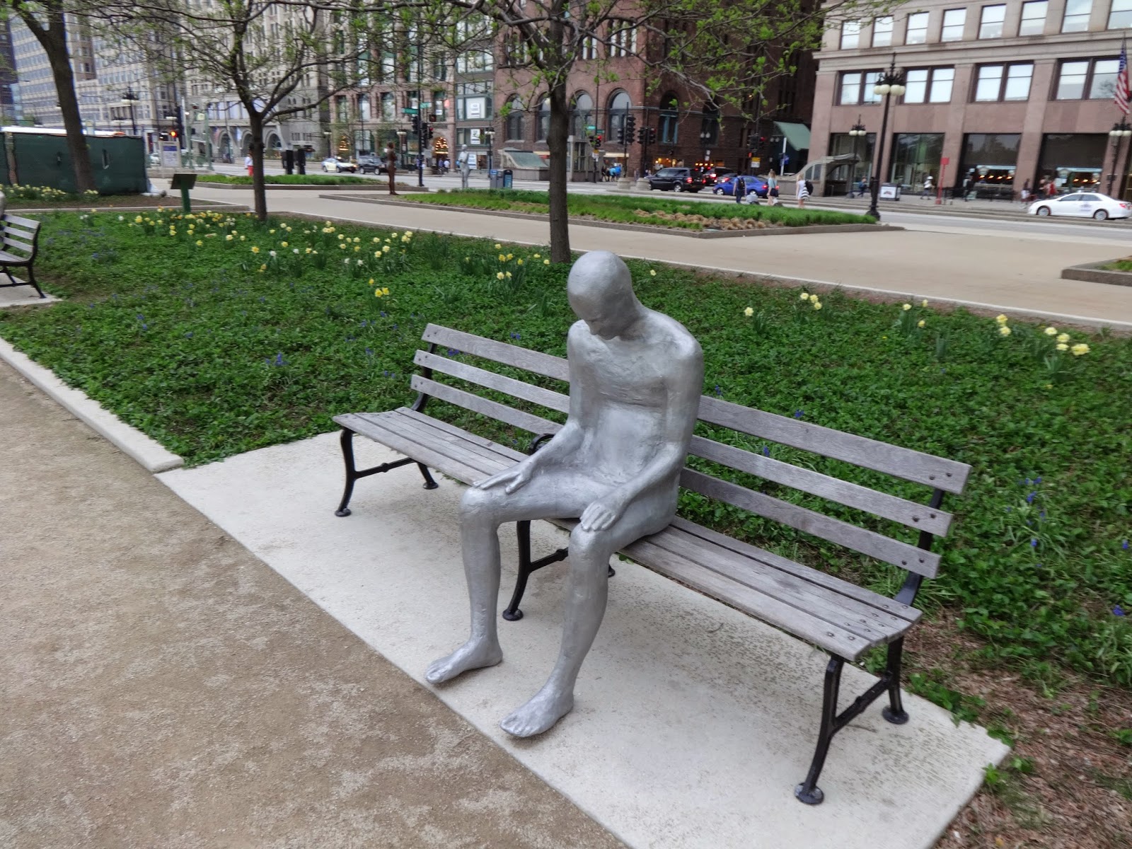 AlcBlog Millenium Park, in Chicago, and more sculptures...Notice how