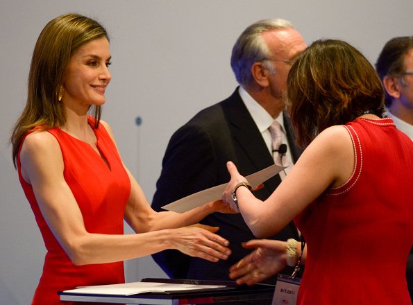 King Felipe and Queen Letizia presented the 'La Caixa' Scholarships with a ceremony held at the La Caixa headquarters in Barcelona