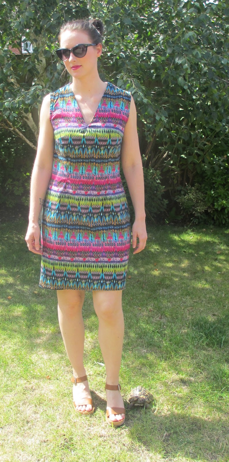 Crafty Clyde: Bright Aztec Self Draft