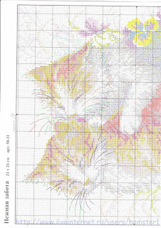 Вышивалка: Скачать схему вышивки "Чудесная игла" 58-11 «Нежная забота»
