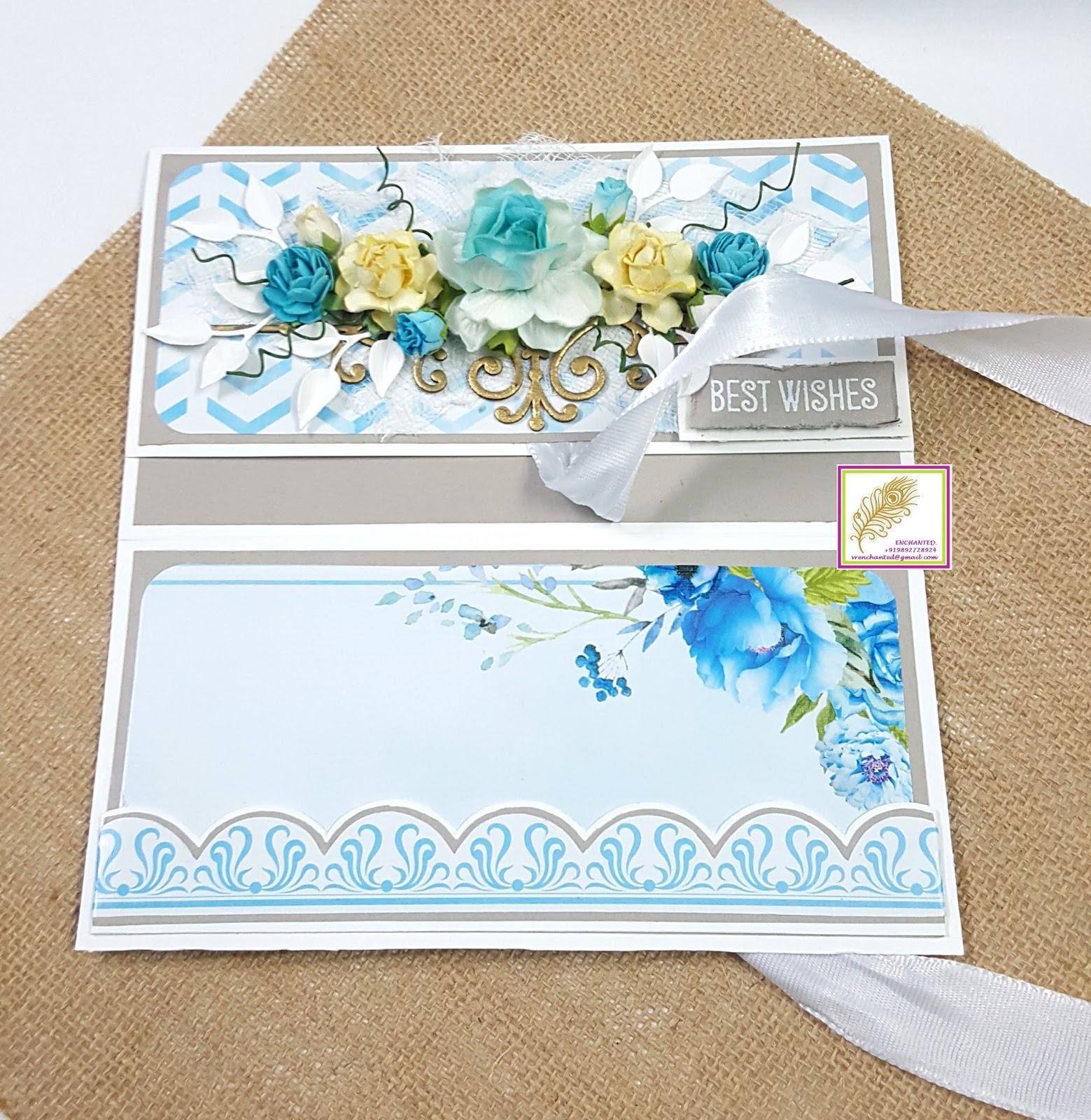 VREnchanted Color, Craft & more.... Best Wishes Money Envelope 1