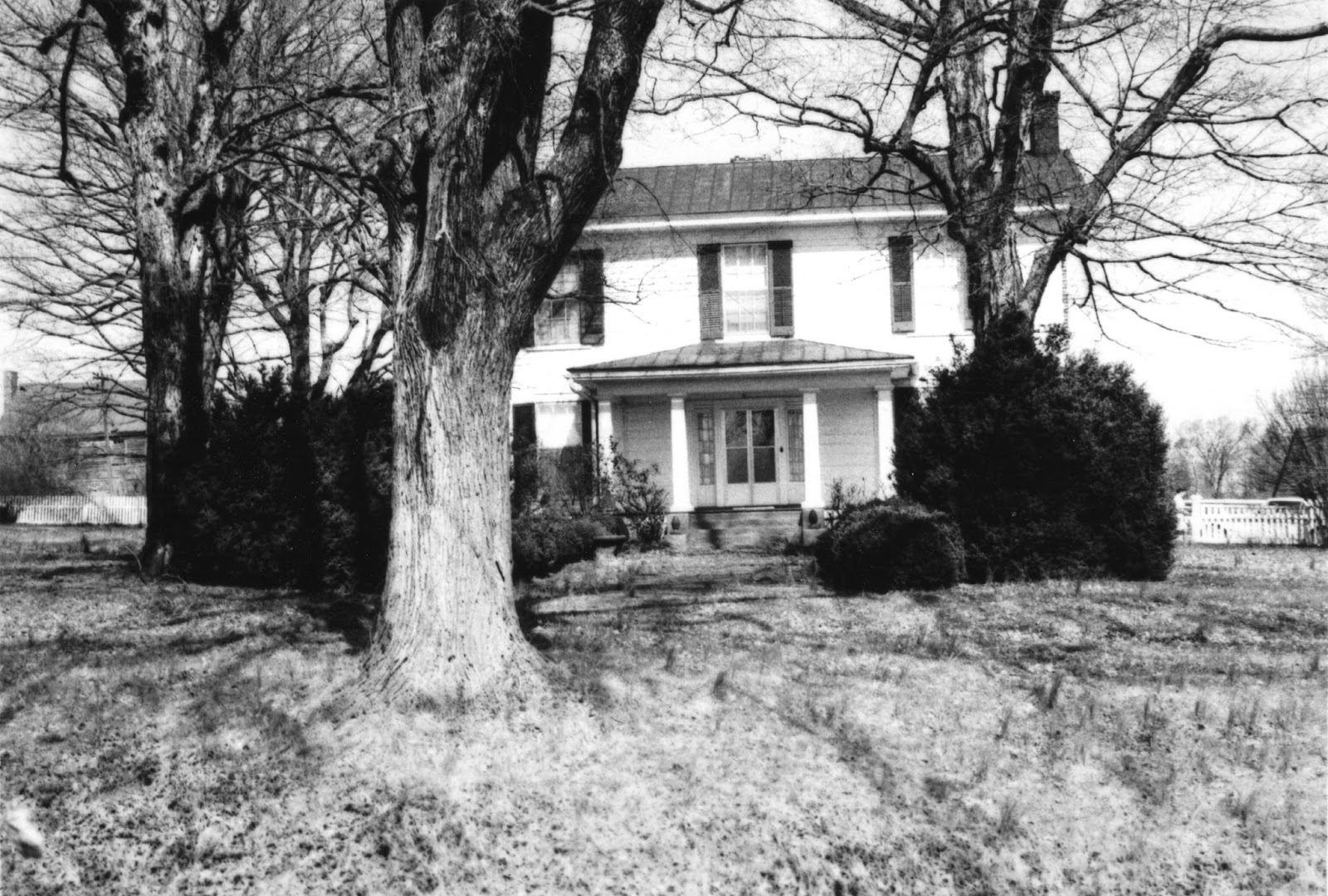 Caswell County North Carolina Nicholas Thompson House (Leasburg, North