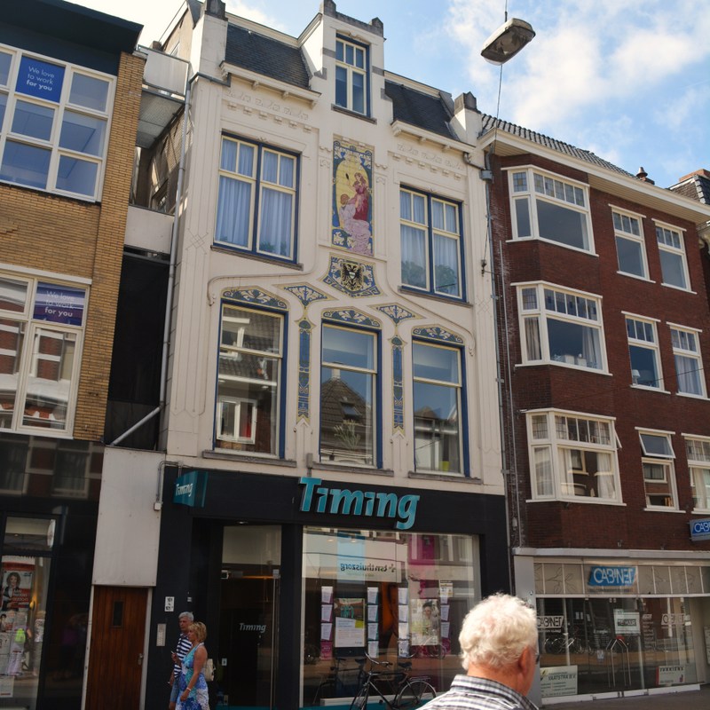 Opvallend onopvallend art nouveau in Groningen