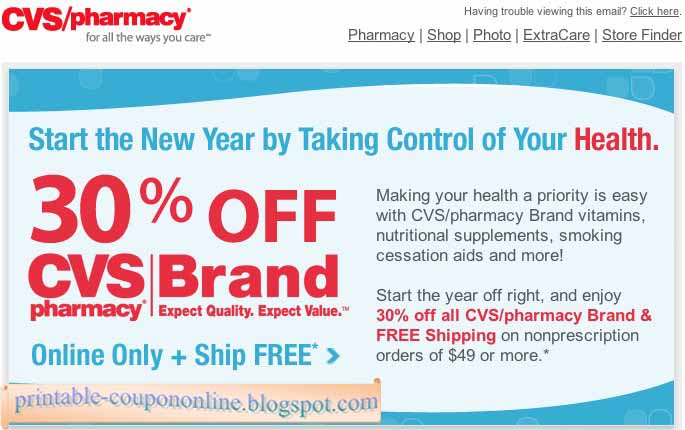 Cvs pharmacy coupons