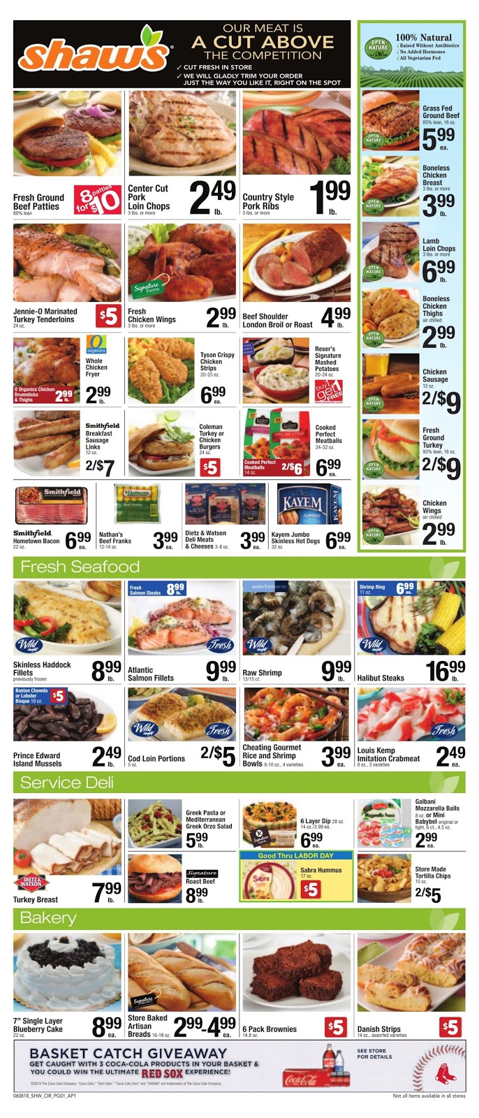 shaws flyer june 8 14 2018 view weekly ad shaws online flyer nh