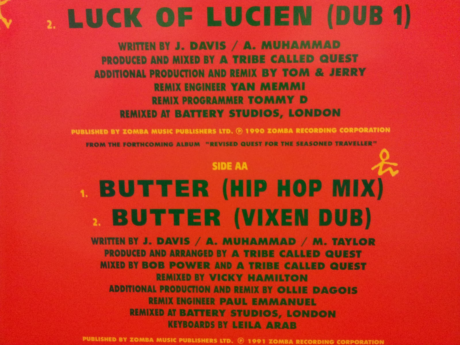 Blasters Of The Universe A Tribe Called Quest Butter (Vixen Dub)