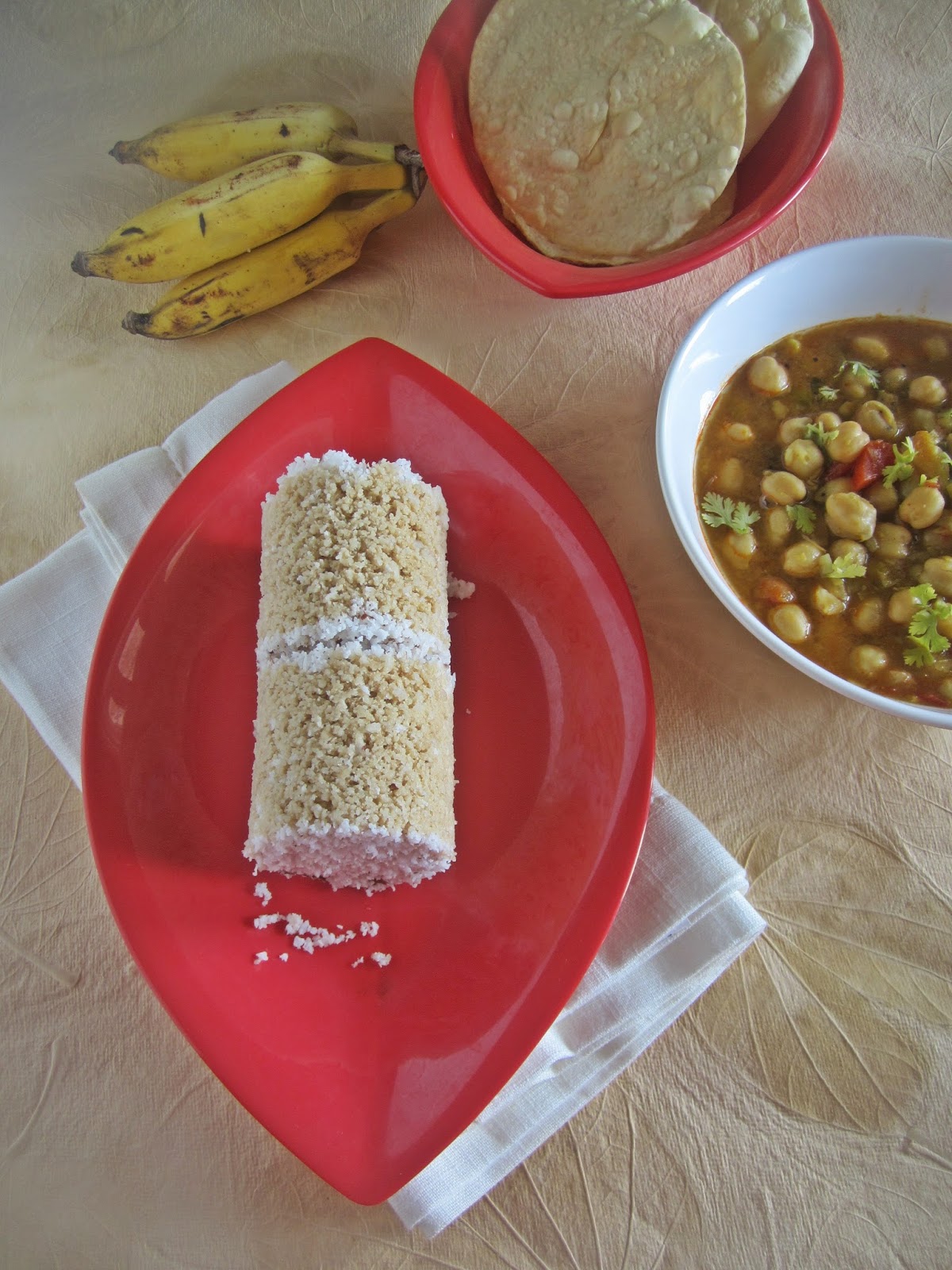 Easycooking Whole Wheat Puttu Gothambu Puttu