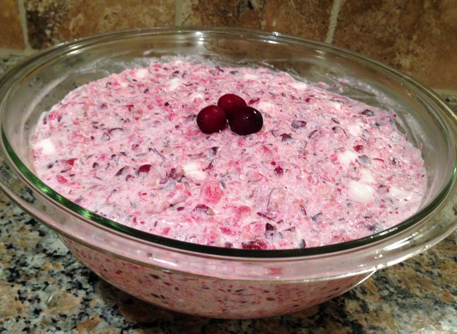 The Skimpy Pantry Cranberry Fluff Salad