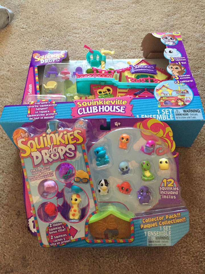 Tales of Mommyhood Squinkies Clubhouse and Squinkies 'do Drops 2016GG