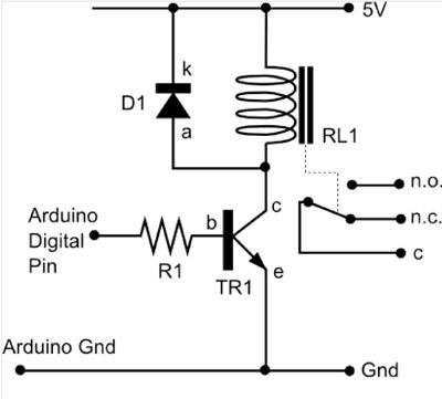 Battery monitor and Relay Control with Arduino 2