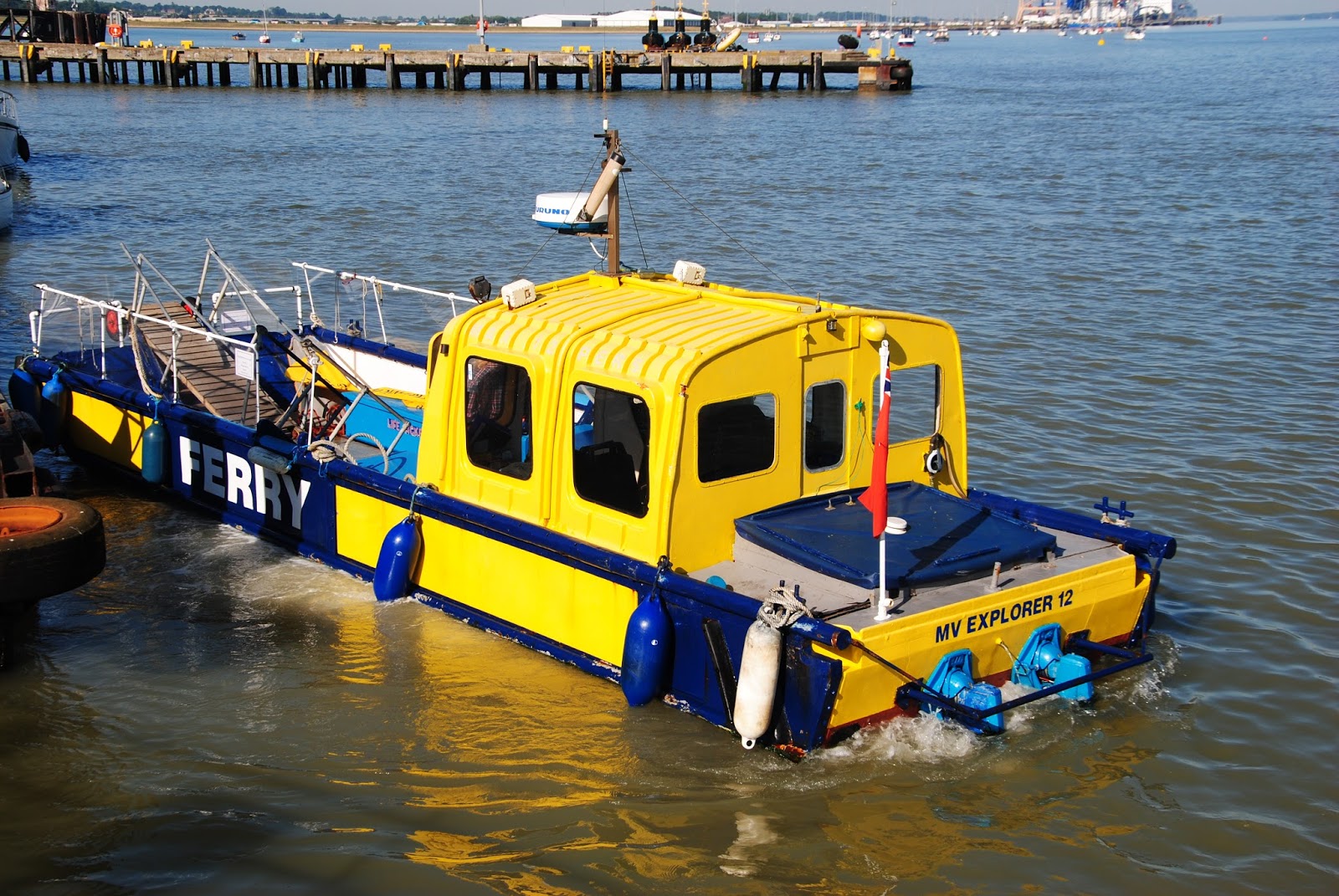 Ferry linking Harwich with Shotley and Felixstowe since 1912