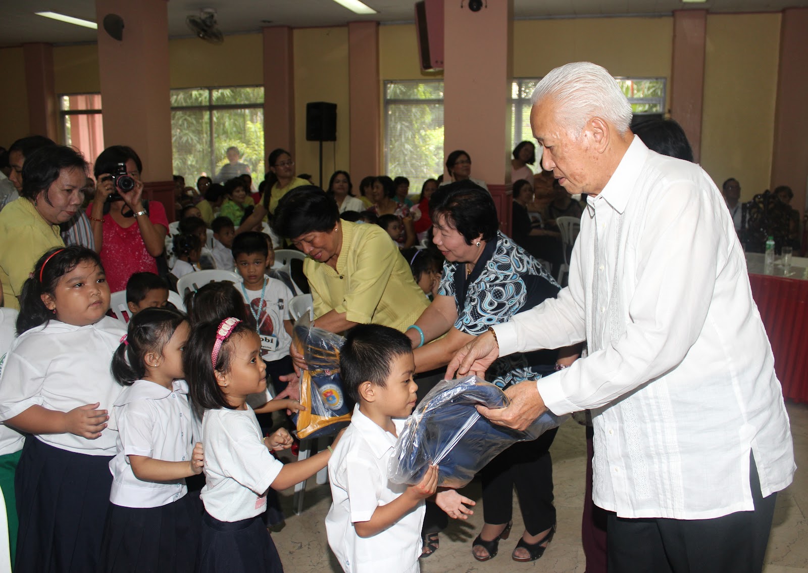 Department of Education Manila Ceremonial Turnover of School Bags to