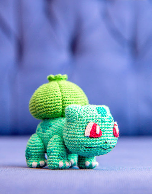 Bulbasaur pokemon Crochet pattern