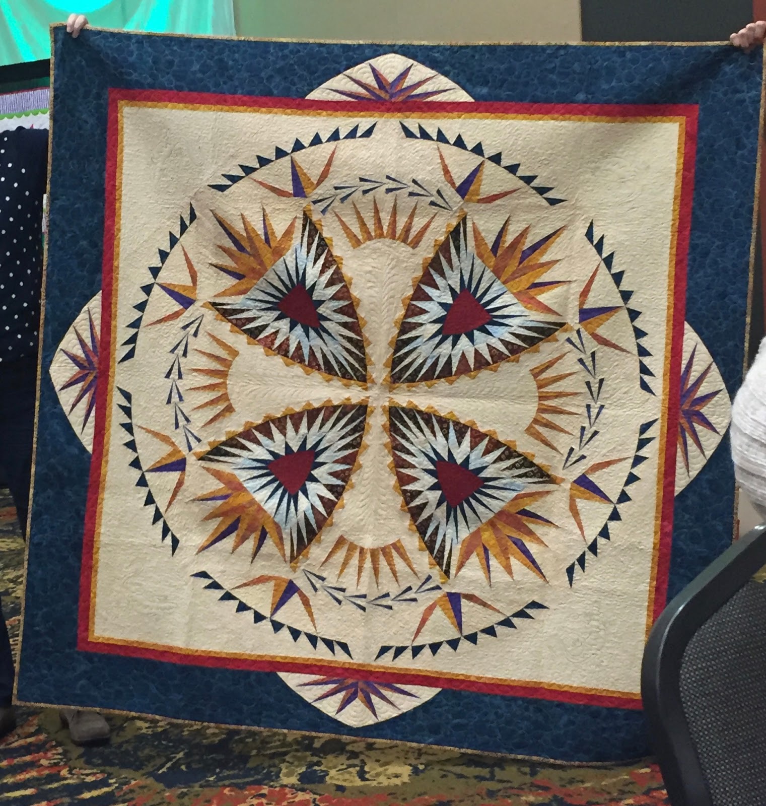 IMG_2858.jpg (1521×1600) Native american quilt, Paper piecing quilts