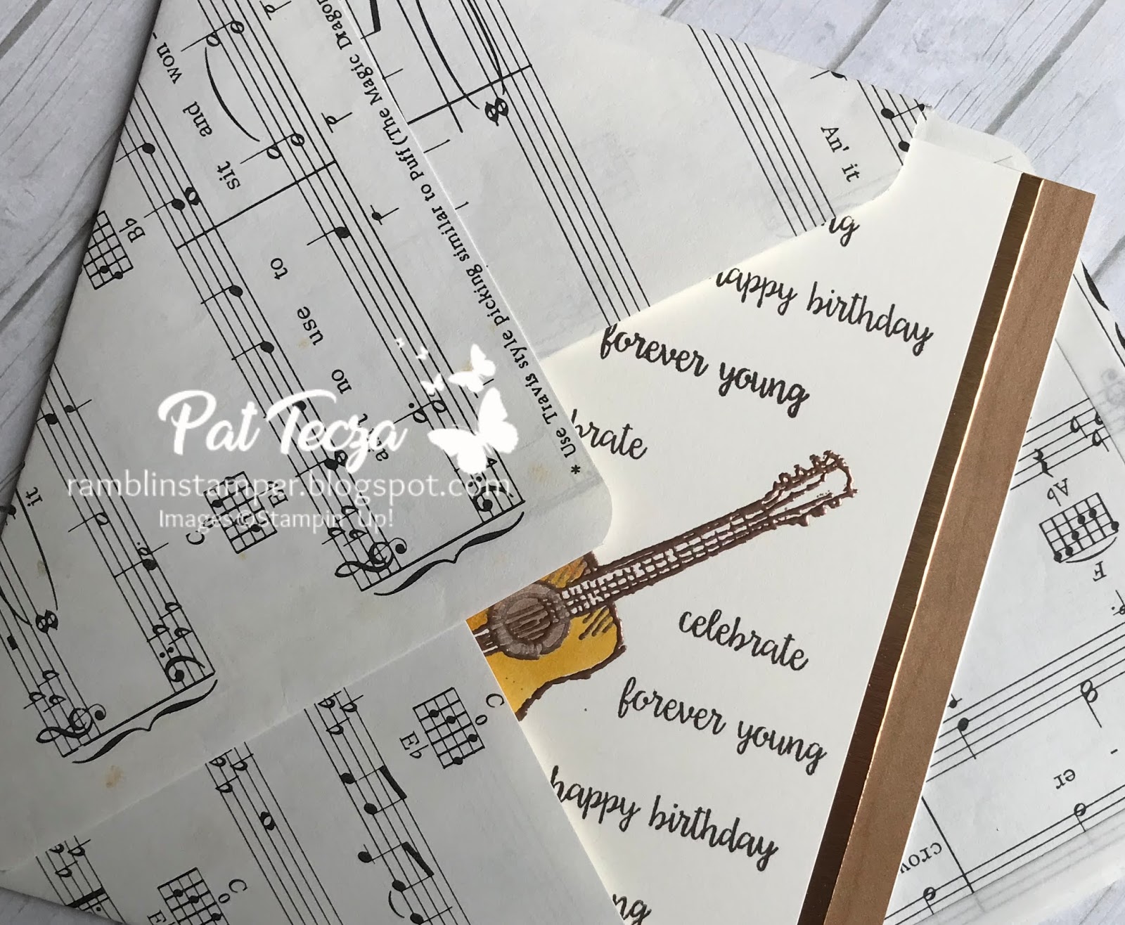 Ramblin' Stamper For Music Lovers