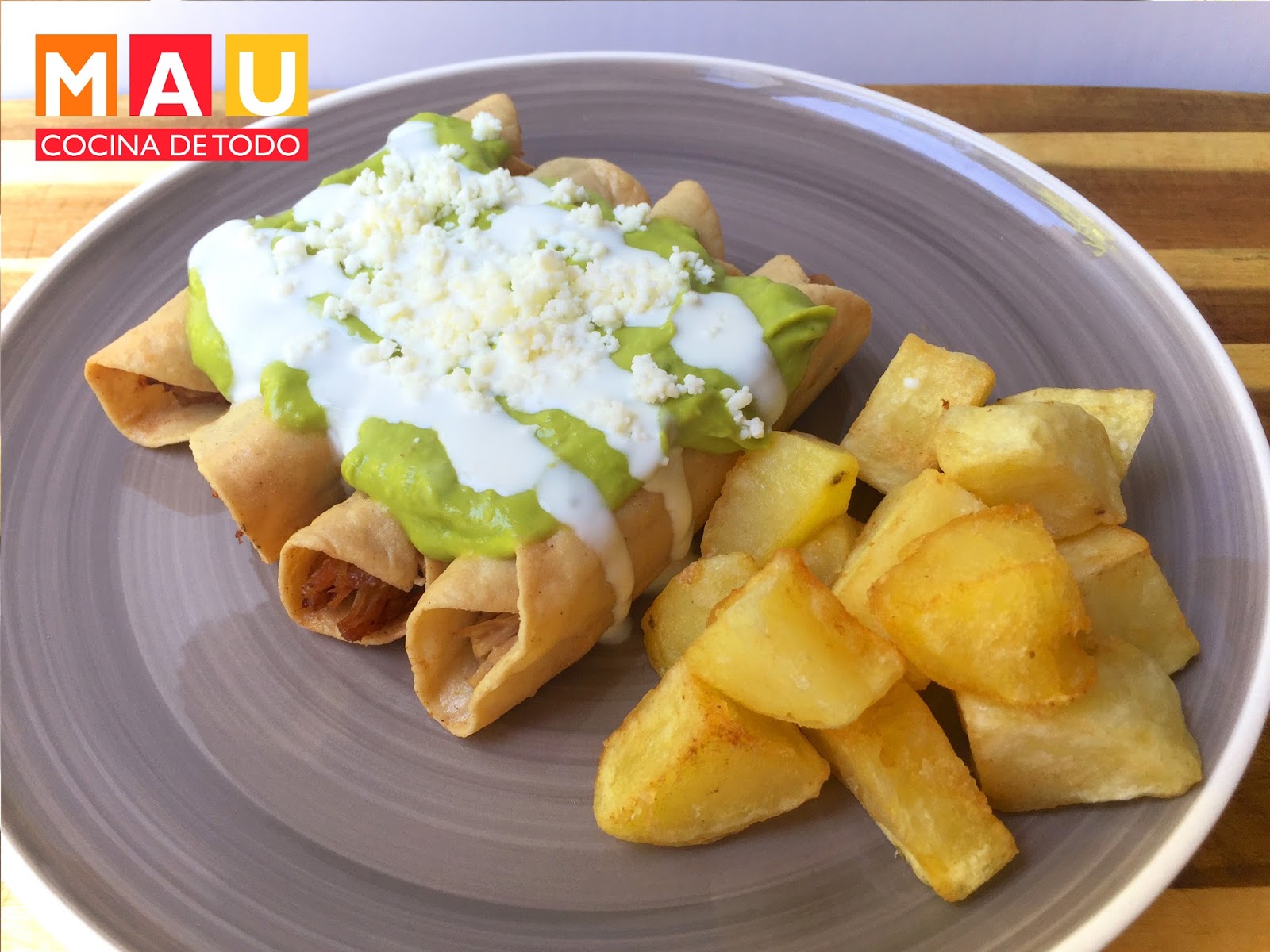 Mau Cocina de Todo: Flautas (de pollo, res o cerdo)