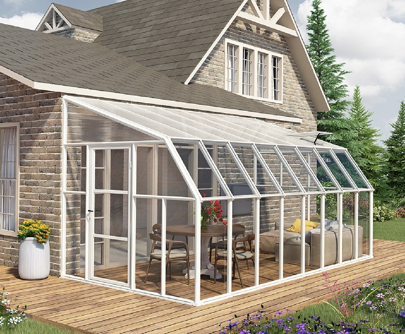 Rion Hobby Greenhouses Rion 8' x 20' Leanto Greenhouse 2017