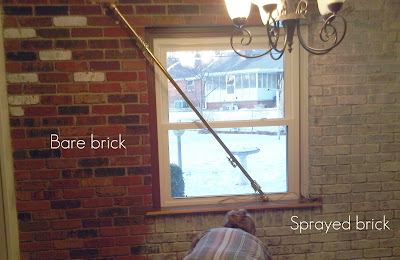 Painting Bricks Is Easy The Creative Now You Re Ready To Start Spraying Your Bricks There S A Technique It Swoosh Wrist Across The Area Are Painting At Same Time As Pulling