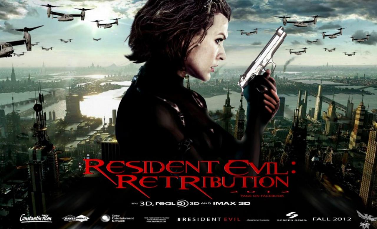 movie retribution Resident evil
