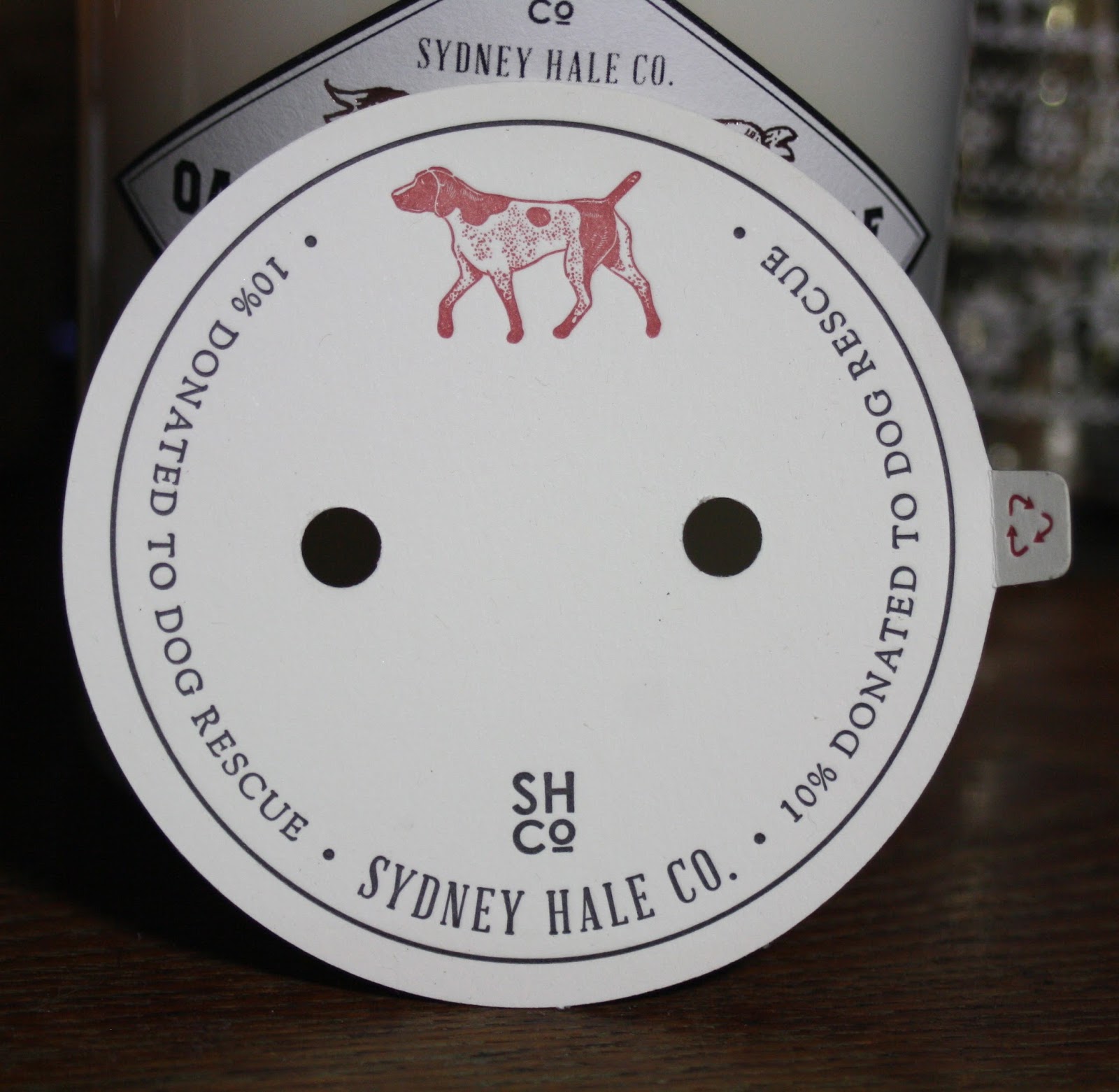 UMELECKY Dog Rescue Donation Candle