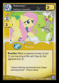 My Little Pony Fluttershy, Guidance Counselor Premiere CCG Card