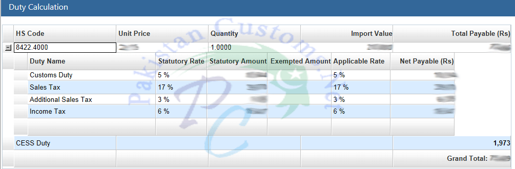 Calculate-Customs-Duty-Online