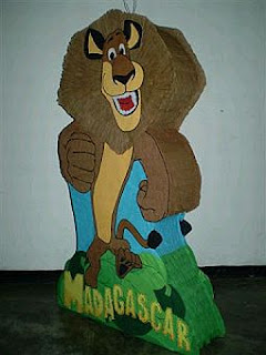 Piñatas de Madagascar para Fiestas Infantiles
