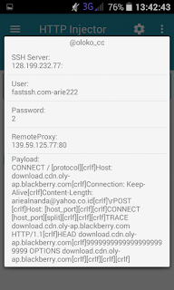  Cara sniff config http injector