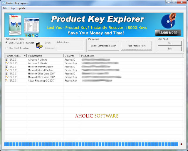 Latest Product Key Explorer Registered Free Download Product Key Explorer instantly recover and backup all your product keys.