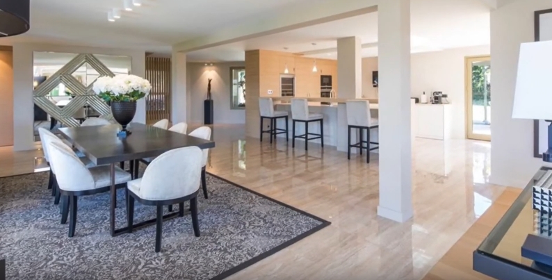 Tour Mougins, France Luxury House vs. 7 Interior Design Photos