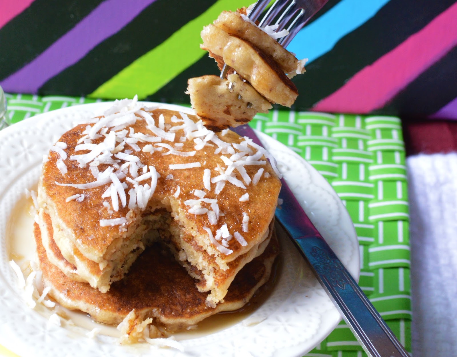 Vegan Coconut Milk Pancakes Tamalapaku