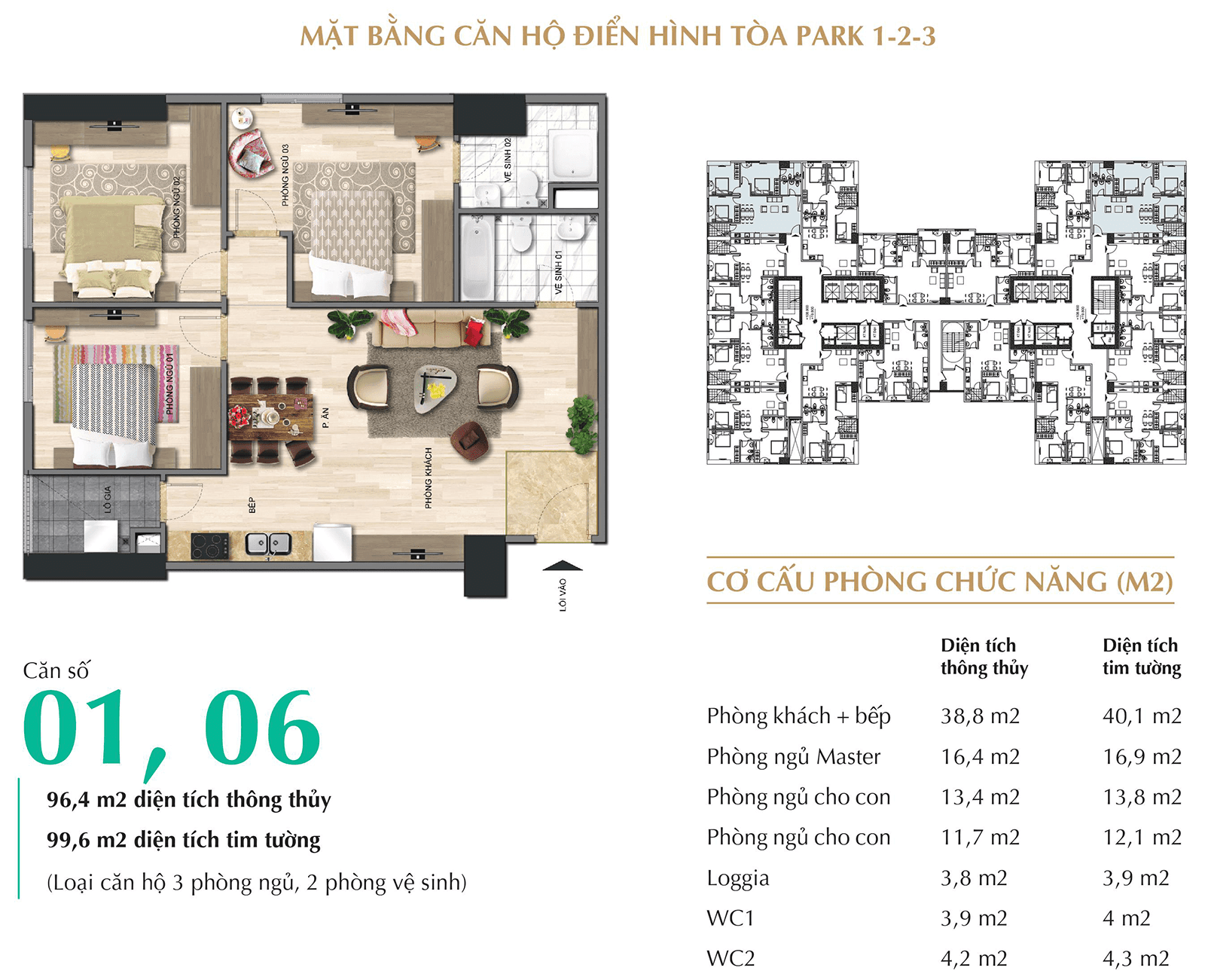 Thiết kế chi tiết mặt bằng căn hộ tòa Park 1,2,3 - Eurowindow River Park Thiết kế chi tiết mặt bằng căn hộ tòa Park 1,2,3 - Eurowindow River Park