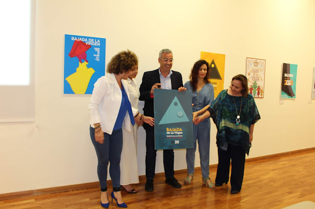 Aroa González Martín, ganadora del Concurso Internacional del Cartel de la Bajada de la Virgen Aroa González Martín, ganadora del Concurso Internacional del Cartel de la Bajada de la Virgen