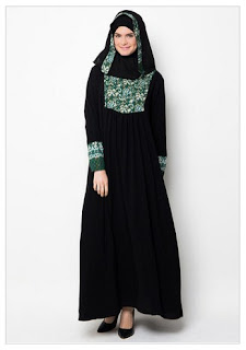 3 Rekomendasi Pilihan Baju Muslim Abaya Renda Terbaru