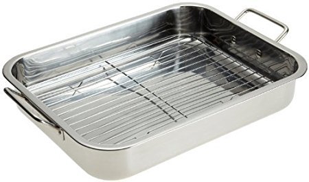 Roasting Pan Imperial Home Heavy Duty 16 Inch