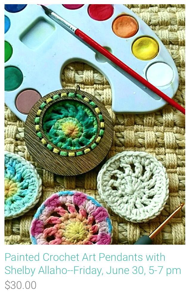 Stitch Story Summer 2017 Crochet and Weaving Classes in Eugene, Oregon!