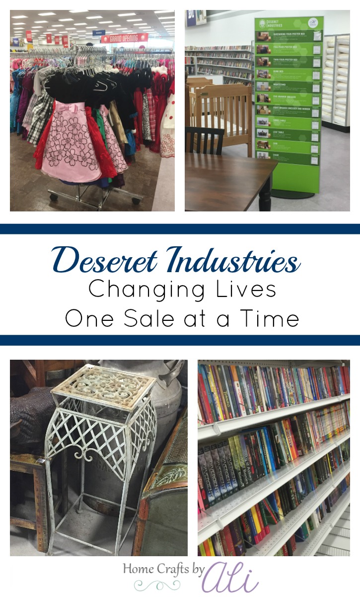 Deseret Industries Changing Lives One Sale at a Time Home Crafts by Ali