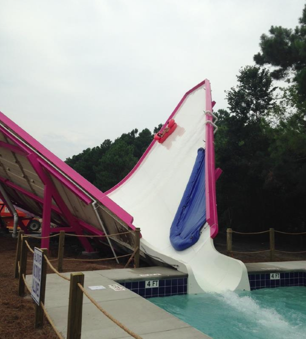 NewsPlusNotes New "Rockin Ray" Half Pipe Slide Opens at Myrtle Waves