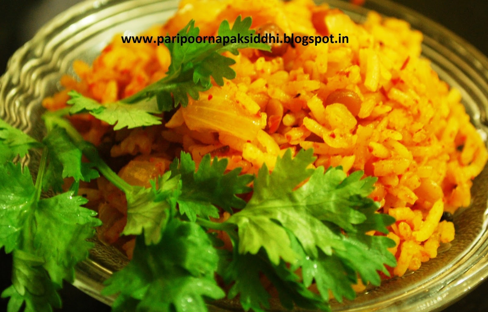 Paripoorna Paksiddhi TOMATO BHAAT / TOMATO RICE / टोमाटो भात