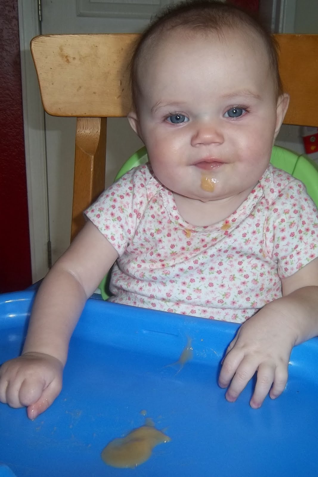 Toddler Boredom Busters Applesauce Painting