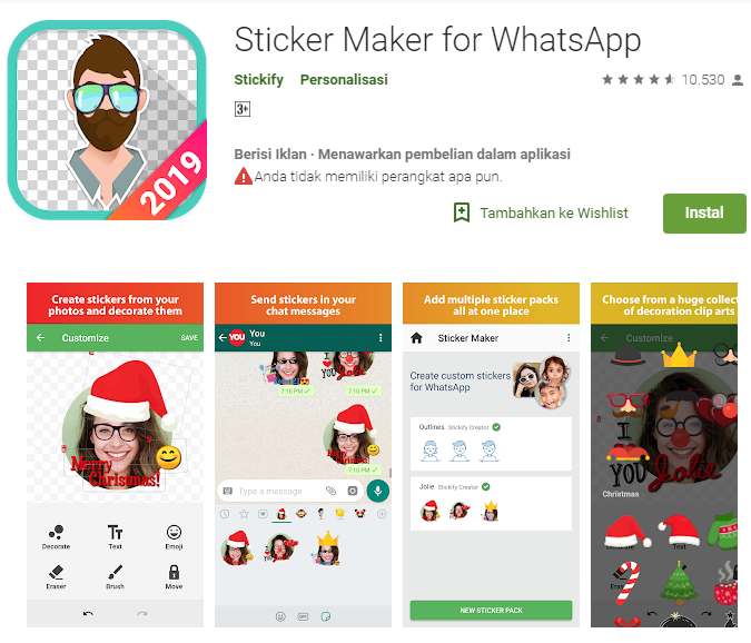 Cara Membuat Sticker Whatsapp Dengan Dokumen Sendiri, Tentu Mudah