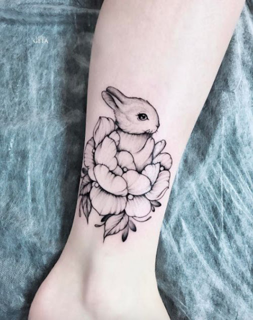 tatuagens femininas de coelho tatuagens femininas de coelho