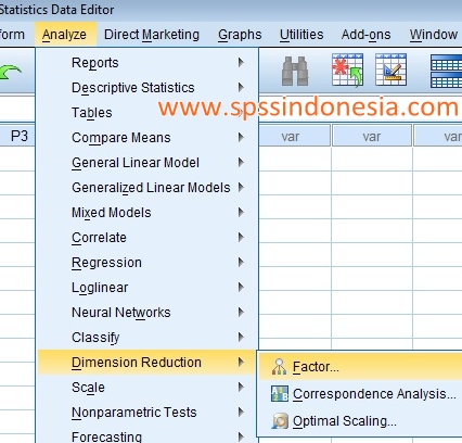 Panduan Analisis Faktor Dan Interpretasi Dengan Spss Lengkap Spss Indonesia
