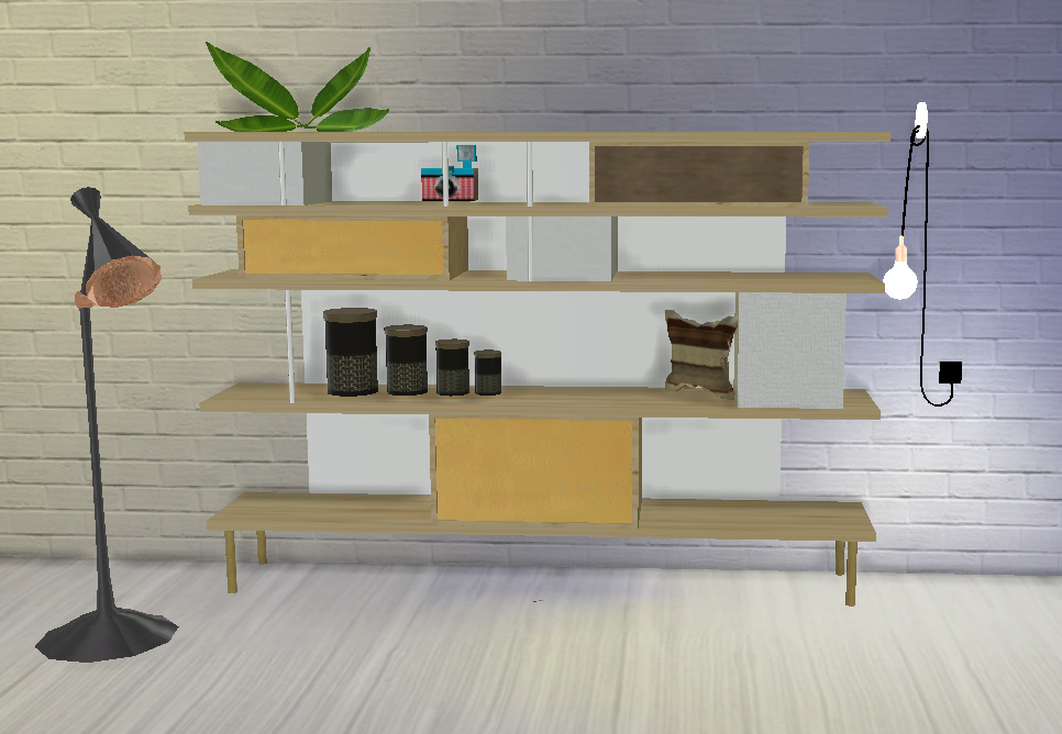 Sims 4 Wall Shelf