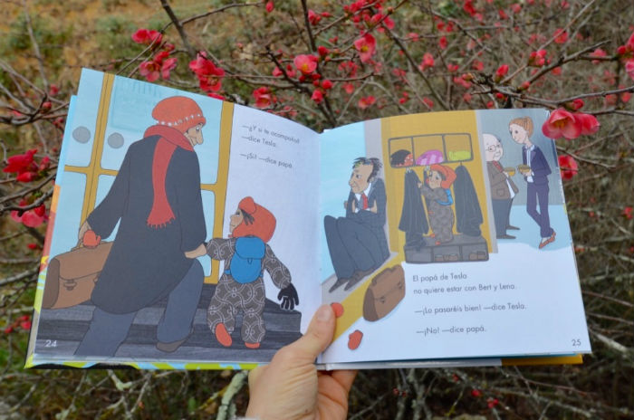 Libro infantil "el papá de tesla no quiere", cuento para la educación emocional