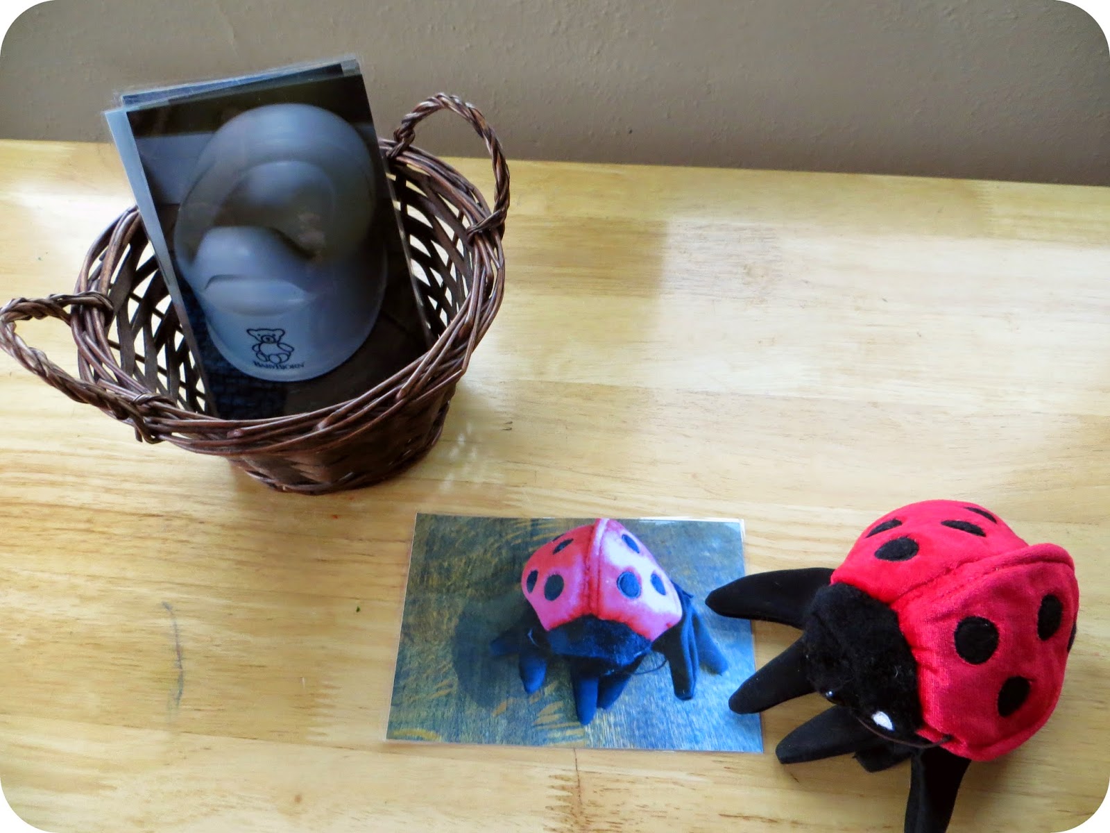 itty bitty love: matching objects to pictures