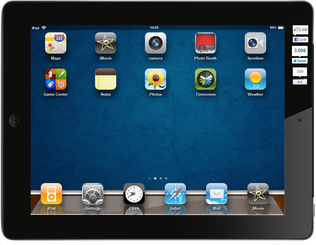 Tecnologia da Informação e a Medicina Que tal experimentar um iPad 2 virtual antes de comprar?