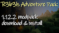 HOW TO INSTALL<br>R3b3ls Adventure Modpack [<b>1.12.2</b>]<br>▽