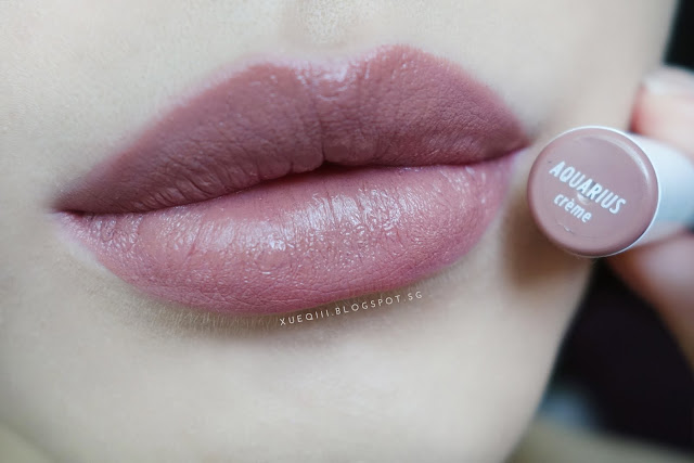 Colourpop Lippie Stix Creme Aquarius Lip Swatch Kathleenlights
