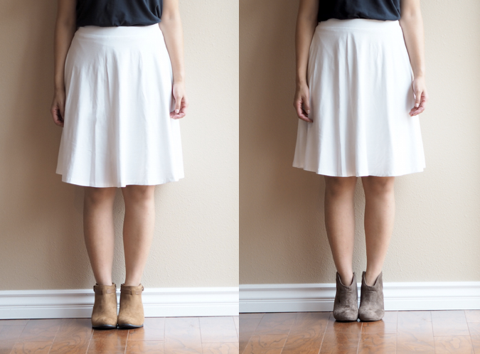 How to Wear Ankle Boots with Jeans and Skirts - Putting Me Together